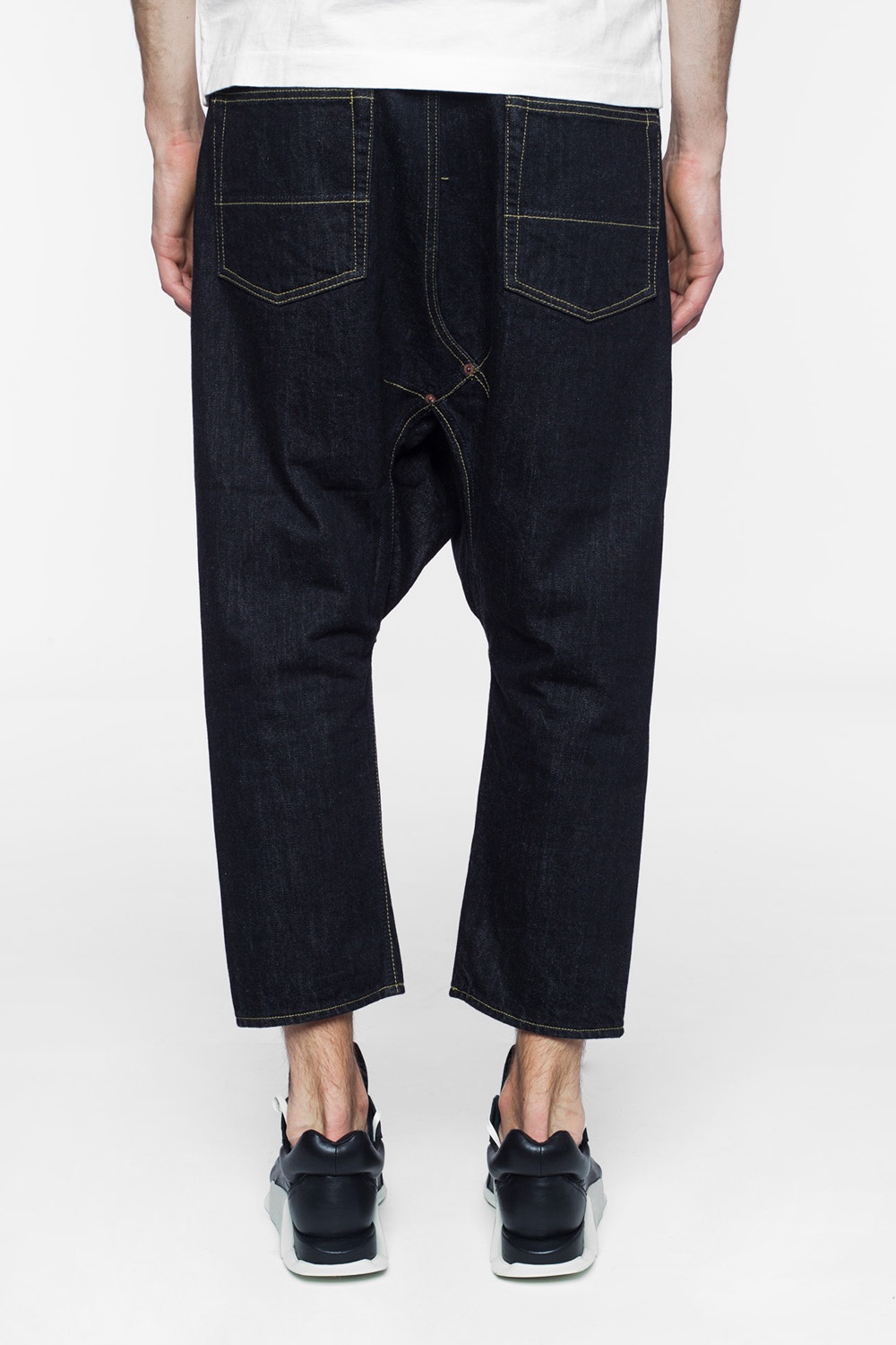 Comme des Garçons Ganryu Dropped crotch jeans | Men's Clothing